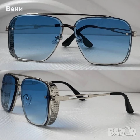 Стилни мъжки слънчеви очила , снимка 3 - Слънчеви и диоптрични очила - 51292712