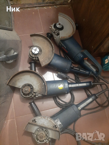 Големи глошлайфи Бош, снимка 3 - Ъглошлайфи - 52711383