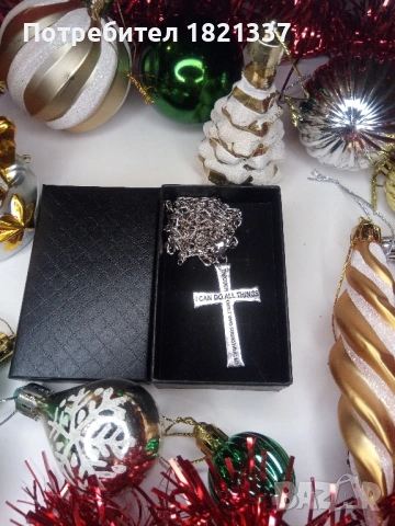 Кръст , снимка 3 - Колиета, медальони, синджири - 53193693