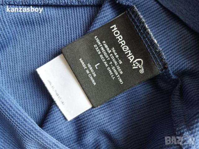 norrona fjora equaliser - страхотна дамска тениска Л, снимка 5 - Тениски - 51883376