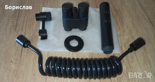 Хигиенен душ - Хром,Бял,Черен и Оръжейно сив, снимка 5 - Душове - 53853981