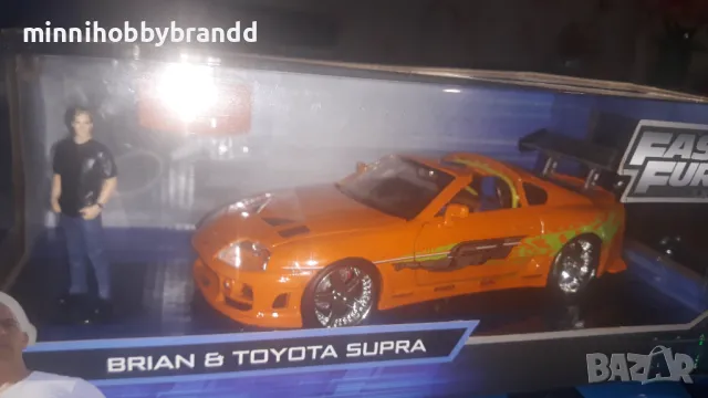 Toyota Supra Nissan Skyline 2000 Gt-R  Acura Integra Nissan Skyline Gt-R R34 Jada 1.24 , снимка 9 - Колекции - 48681775