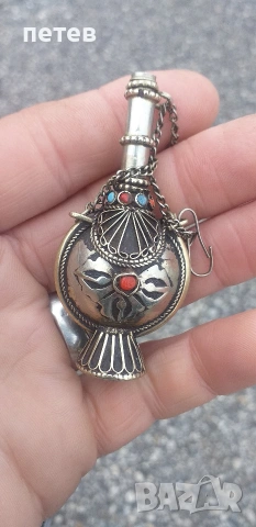 тибетски ритуален предмет., снимка 2 - Антикварни и старинни предмети - 53395222