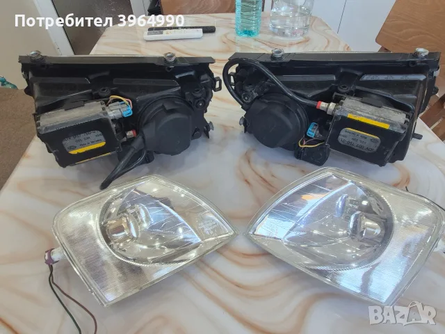 Кристални Неразличими от нови КСЕНОНОВИ фарове за Пасат В5 в комплект с мигачите , снимка 5 - Части - 55867757