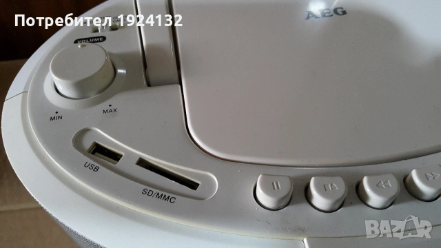 AEG CD-USB касетофон, снимка 3 - Радиокасетофони, транзистори - 53274852
