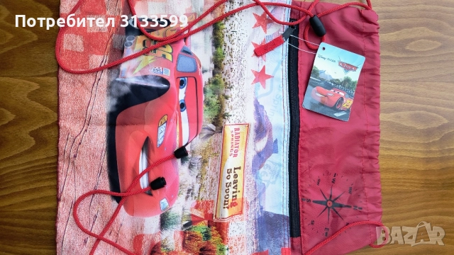 Раница /мешка/ за момче за училище, спорт, разходка на Cars Mc Queens; Малка детска раничка , снимка 7 - Раници - 51471586