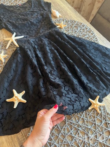 Дантелена рокля, снимка 3 - Рокли - 41290791