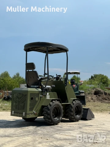 Мини Челен Товарач Мuller S1.2 (Гуми) | Гаранция | Изплащане | Багер, снимка 3 - Селскостопанска техника - 50761382