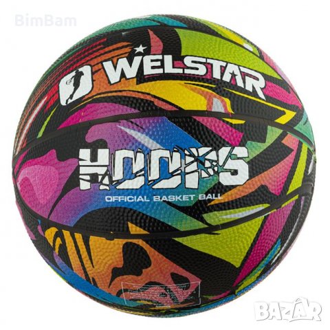 Промоция -45% отстъпка ! Баскетболна мини топка Welstar No.3