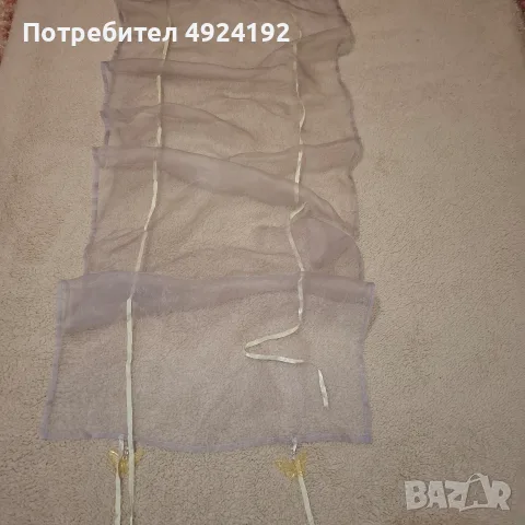 Комплект къси Пердета с пепуруди, снимка 6 - Пердета и завеси - 56182887