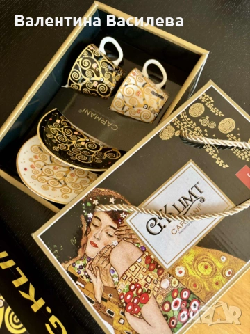 Комплект «Целувката», Климт