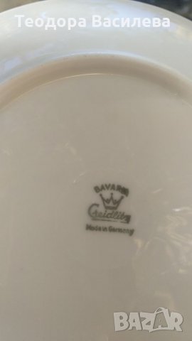 Баварски сет Creidlitz чашка с чинийка, снимка 6 - Антикварни и старинни предмети - 34191449