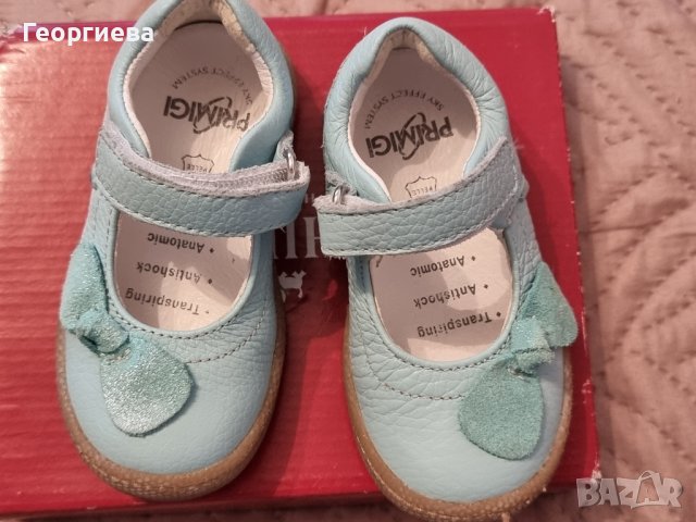 Бебешки обувки 21 номер естествена кожа