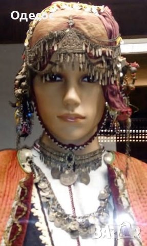 Старинен етнографски варненски накит,трепка, снимка 8 - Антикварни и старинни предмети - 40969771