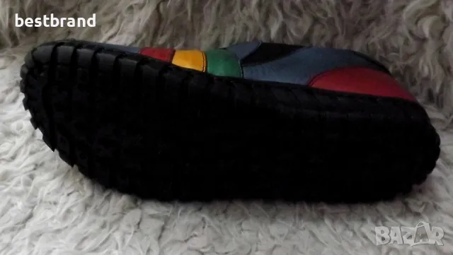 Дамски цветни обувки, естествена кожа, без връзки, код 74/129, снимка 15 - Дамски ежедневни обувки - 47630507