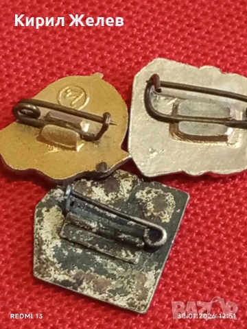 Три значки стари редки от соца ХРИСТО БОТЕВ за КОЛЕКЦИОНЕРИ 53592, снимка 8 - Колекции - 53282071