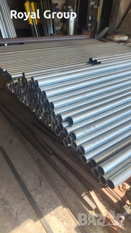 Поцинковани тръби - колове за ограда, снимка 4 - Огради и мрежи - 53744714