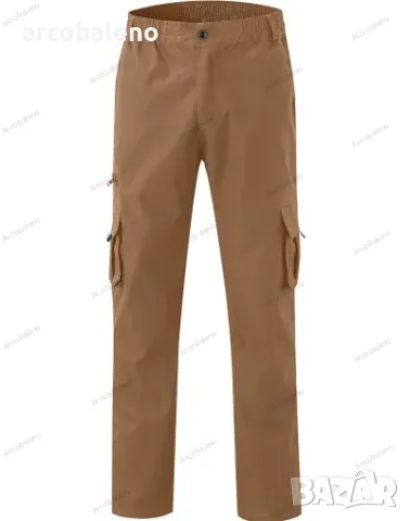 Ликвидация! Мъжки ежедневни прави карго панталони с много джобове - Доставка 24 часа , снимка 3 - Панталони - 49358062