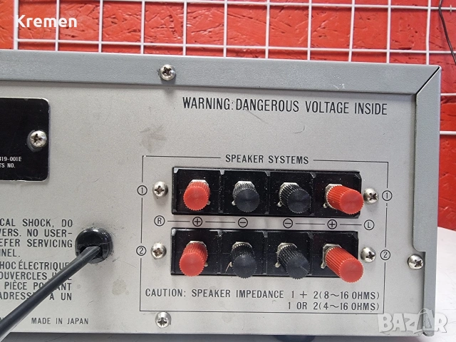 Receiver JVC R-S33, снимка 7 - Ресийвъри, усилватели, смесителни пултове - 53506731