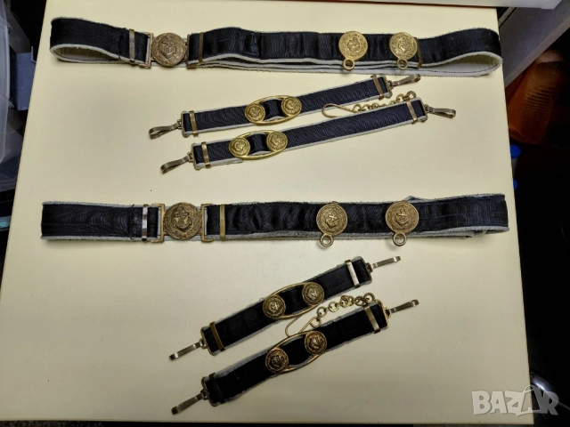 Кортик, колан с носачи за кортик на военноморския флот обр.1951г.