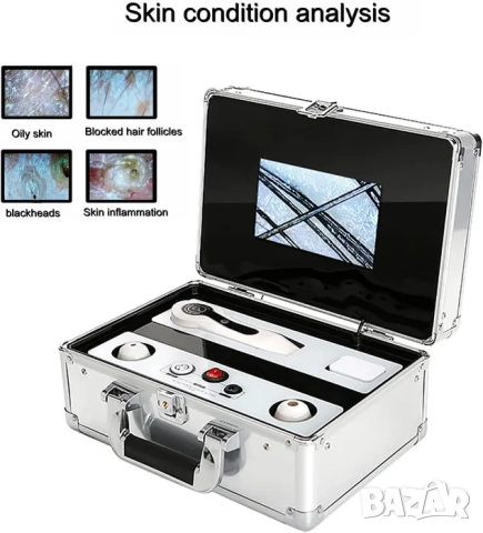 Скенер за диагностика на скалп и кожа , детектор за фоликулит, снимка 3 - Друго оборудване - 52083400