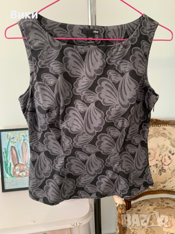 Дамски топ в размер 38, подходящ за S-M, снимка 4 - Корсети, бюстиета, топове - 44927004