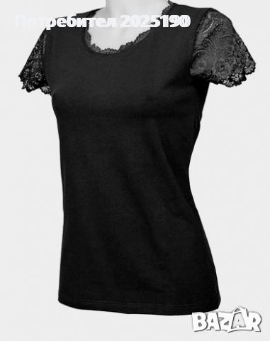 Дамска дантелена блуза Н&М , снимка 1 - Потници - 41367633