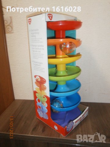 Нова детска въртяща се дъгова рампа с топчета., снимка 5 - Образователни игри - 40981911