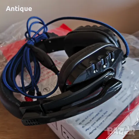 Гейминг слушалки със LED светлини , снимка 5 - Слушалки за компютър - 48850846