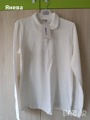 3 блузи LC Waikiki с дълъг ръкав и якичка + риза 13-14г