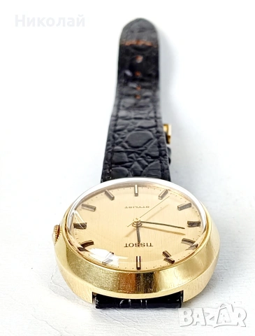 Tissot Stylist vintage механичен часовник с ръчно навиване, снимка 6 - Мъжки - 53156706