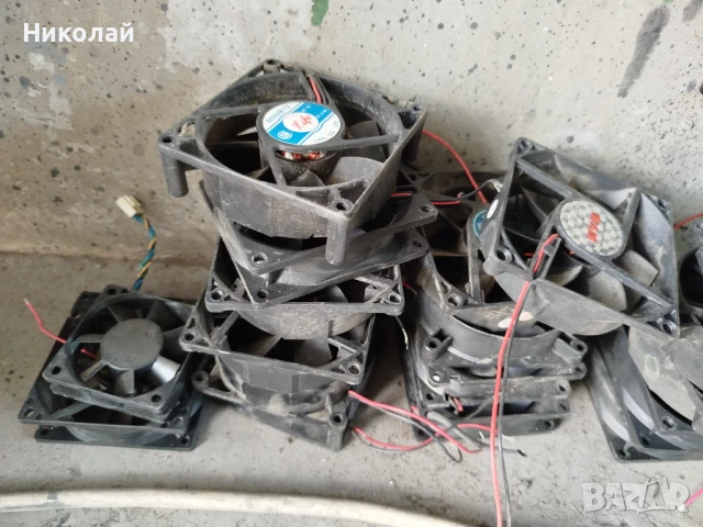 Вентилатори за компютри 12волта, снимка 2 - Захранвания и кутии - 51067006