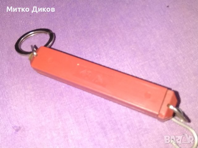 Ключодържател малко кантарче до 10кг работи, снимка 2 - Колекции - 41510864