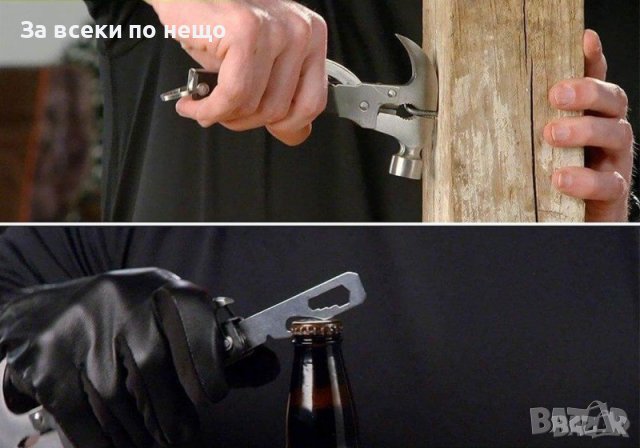 Мултифункционален инструмент чук-клещи 18, снимка 6 - Клещи - 41039980