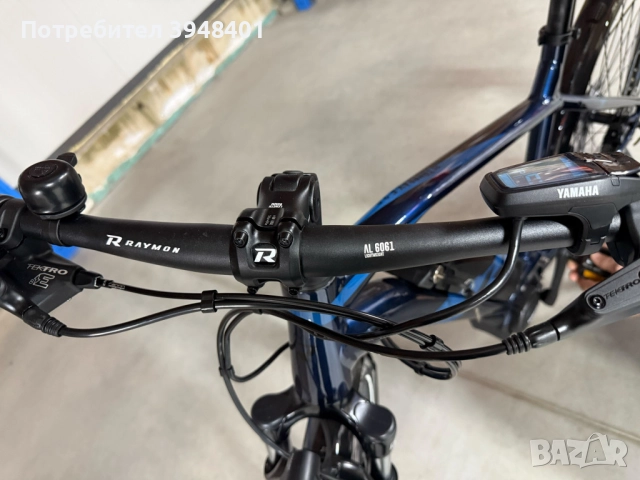 2бр./ Електрически велосипед Raymon TourRay E 2.0 - 28-инчов, снимка 4 - Велосипеди - 52665383