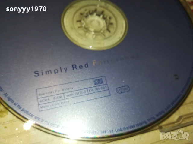 SIMPLY RED CD 1706251041, снимка 16 - CD дискове - 50694805