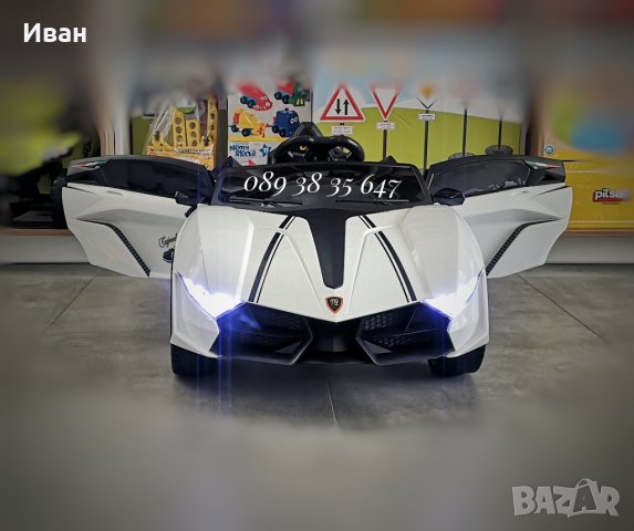 ТОП ЦЕНА!НОВО!Акумулаторна кола CORDOBA с 12V батерия,Bluetooth,USB, снимка 4 - Детски велосипеди, триколки и коли - 41604191