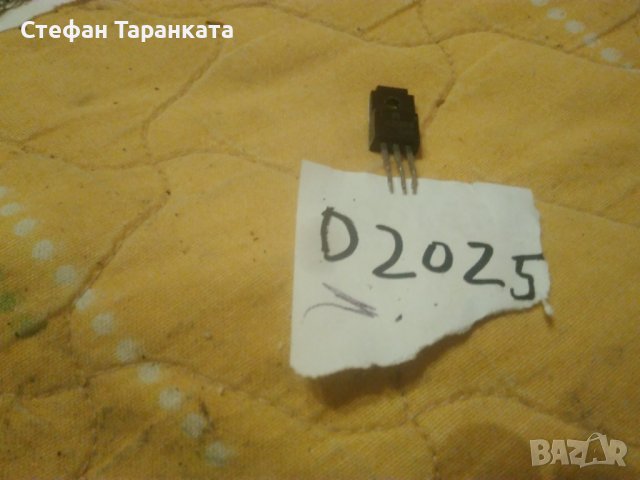 Транзистори-D2025-части за аудио усилватели, снимка 2 - Други - 39666417