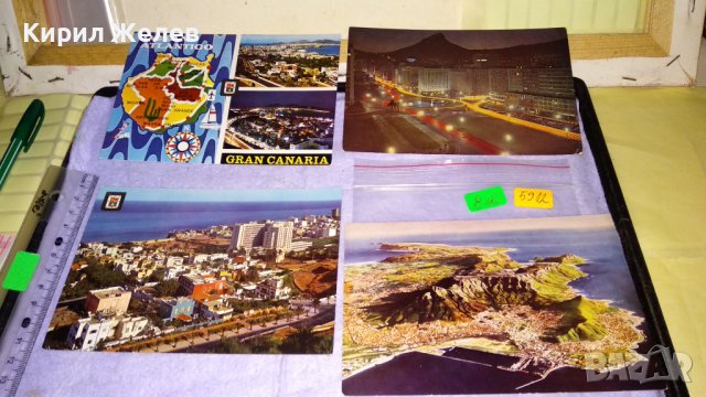 ЛОТ 4 СТАРИ ПОЩЕНСКИ КАРТИЧКИ ИСПАНИЯ ЮЖНА АФРИКА КУРОРТИ ЕКЗОТИКА ОКЕАН 5912