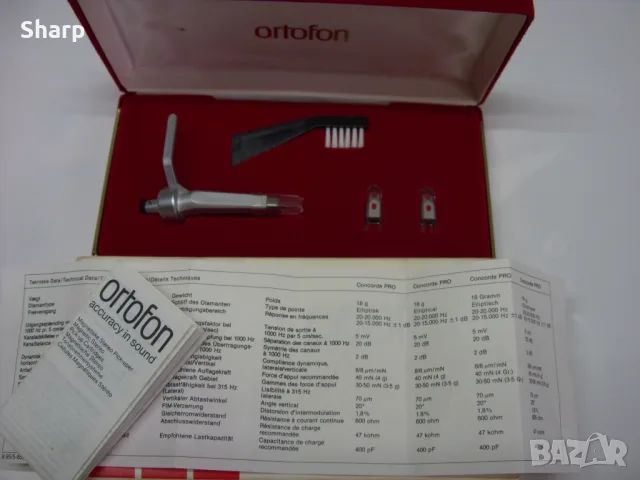 Ortofon Catridge Concorde PRO