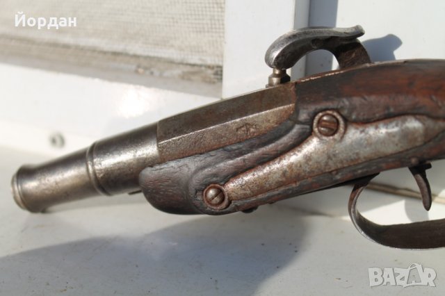 Оригинален армейски капсулен пистолет , снимка 6 - Антикварни и старинни предмети - 35862225