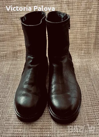 Маркови  кожени боти UGG  оригинал, снимка 11 - Дамски боти - 48287557