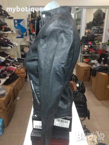 Кожено дамско яке супер хитов моел, снимка 3 - Якета - 42541452