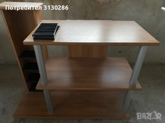 Шкаф за телевизор и дискове, снимка 6 - Секции и витрини - 52598686