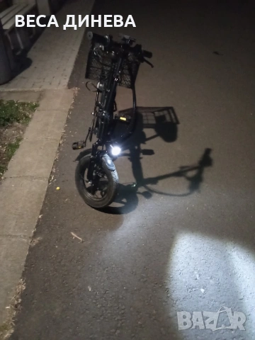 продавам мини сгъваемо електрическо колело 14 инча 450 евро, снимка 15 - Велосипеди - 53790330