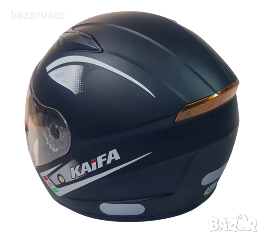 Нова КАСКА N338 - черен мат К6 -А 5059-1/253338, снимка 3 - Аксесоари и консумативи - 51466225