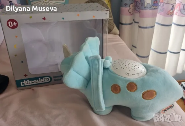 Плюшена играчка с проектор/музика, снимка 2 - Други - 49458533