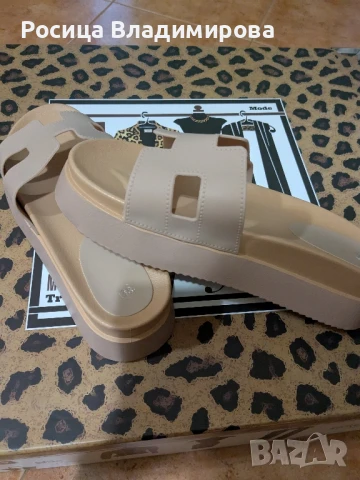 Дамски чехли нови, снимка 5 - Чехли - 51130159