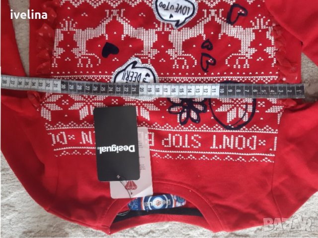 Desigual  Нова блузка- 5-6год, снимка 6 - Детски Блузи и туники - 34052690