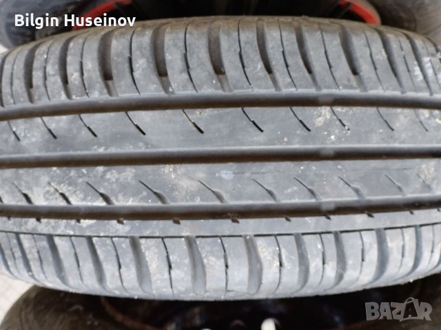 Гуми и джанти със тасове балансирани всичко е гот 185/70/14 CONTINENTAL PREMIUM Contact5 г Като нови, снимка 14 - Гуми и джанти - 39639194